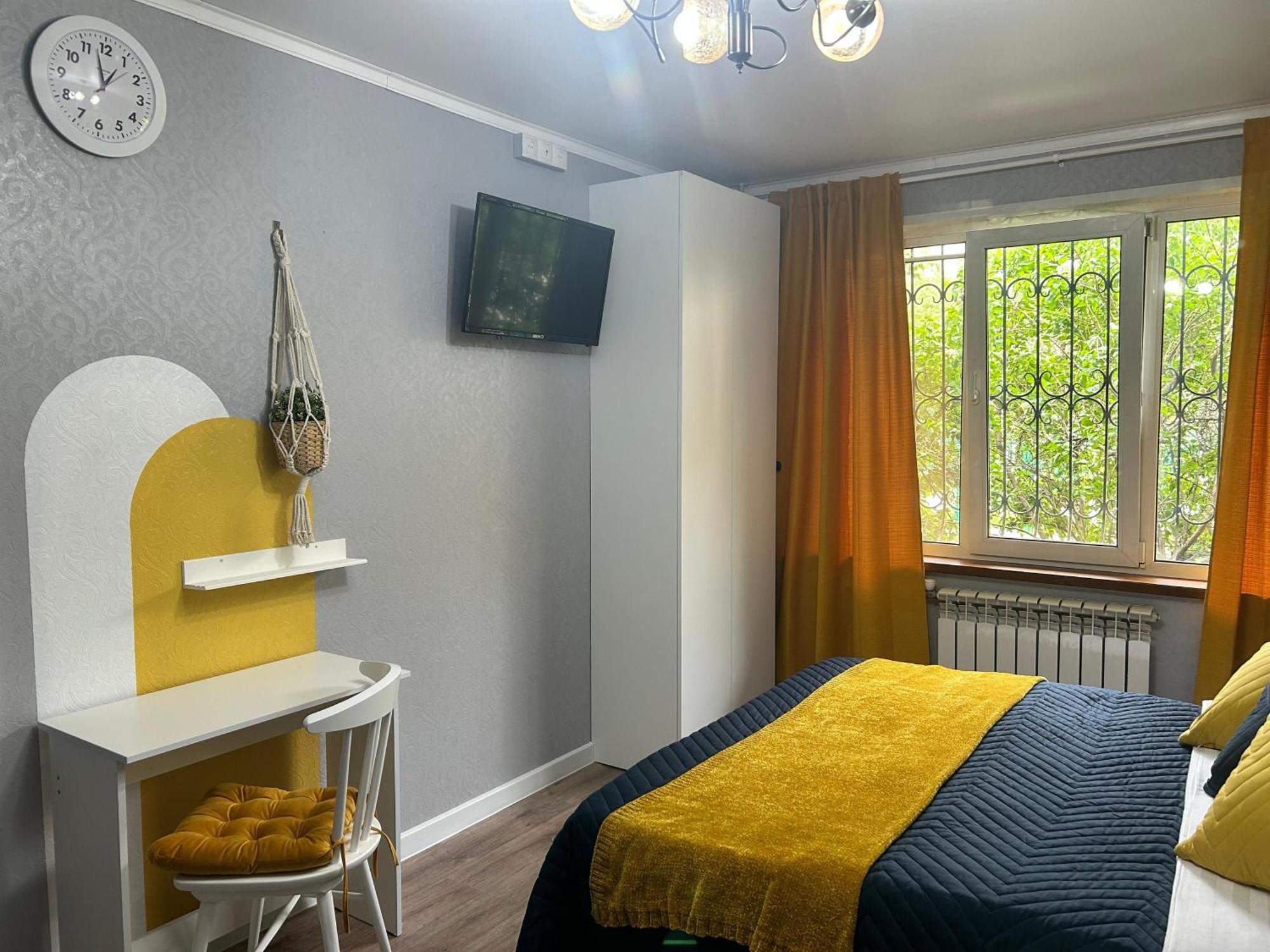Apartmán Almatyda На Басенова Exteriér fotografie