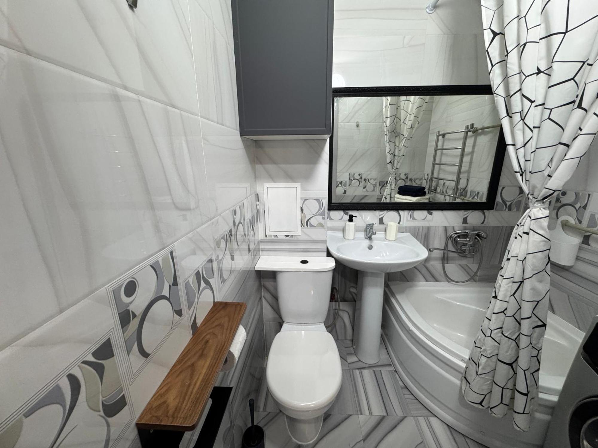Apartmán Almatyda На Басенова Pokoj fotografie